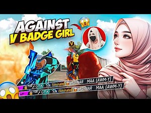 Bangladeshi 🇧🇩 V-Badge Girl Squad Meets TGRGTK111 🥶🔥 Can i Win ⁉ Garena Free Fire