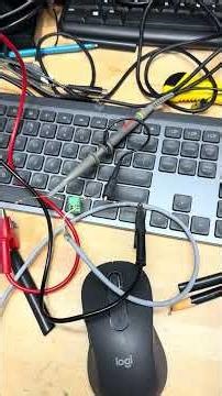 Testing a Simrad RF300 rudder position sensor after my boat got struck by lightning.