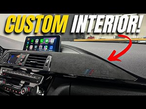 My CUSTOM F80 M3 Alcantara Interior!! THE FINAL TOUCH
