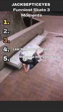 Jacksepticeyes funniest skate 3 moments! [Credit: ‪@jacksepticeye‬] #trending #gaming