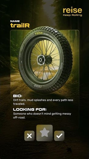 Swipe Right On Performance with Reise Tyres