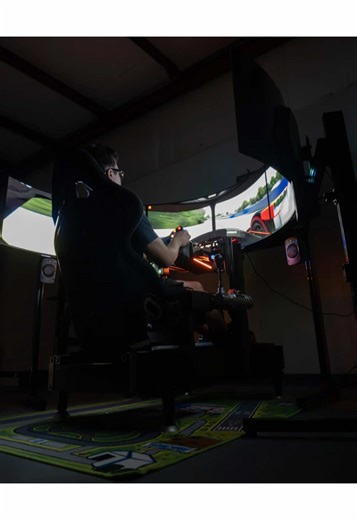 Ultimate Home Entertainment System? #mancave #simracing #homeentertainment #simulator #mancave