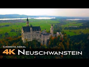 NEUSCHWANSTEIN CASTLE 🇩🇪 4K Drone Aerial Drohne | Allgäu Bavaria Bayern Germany Deutschland