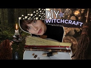 How To Make A Witch Broom 🧹 autumn decor + easy spells for beginner witches (DIY)