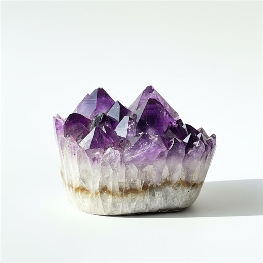 Amethyst Druse Brasilien | Unikat, große Spitzen | 3,66 kg • 19×14×15 cm | Amethyst Geode Kristall Deko - Etsy.de