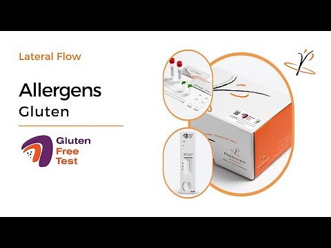 Gluten Free Test | Lateral Flow Test for the detection of gluten residues in food products