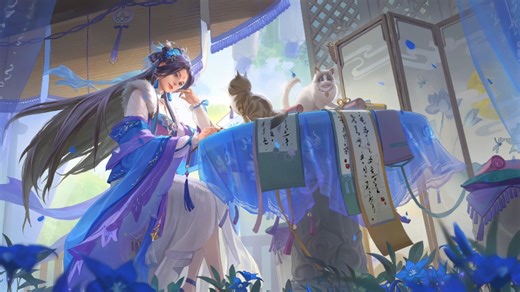 《曹宪*锦书释卷》三国杀动态壁纸