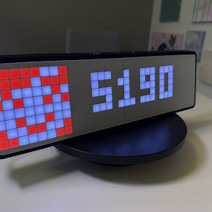 DIY Social Media Follower Display (Awtrix)