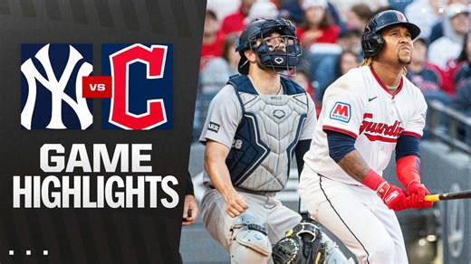 Yankees vs. Guardians Highlights