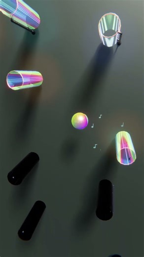 Mission Impossible - marble music #shorts #marblemusic