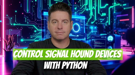 Signal Hound on Instagram: "If you can script it in Python, you can control it. ⚡ Sean demonstrates using Signal Hound’s SDK and API to control an SM-series #spectrumanalyzer with Python, with a full walkthrough from device setup to live sweep visualization. For engineers who need more than out-of-the-box software, our API makes it easy to integrate Signal Hound hardware directly into your own workflows, test systems, or custom applications. Same #RF performance. More control. Powered by tools y