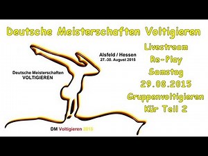 DVM Alsfeld 2015 Samstag Gruppen Kür 2