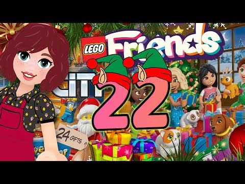 Door 22 choo chooooooo 🚂 opening LEGO Friends/City Advent Calendars 2025