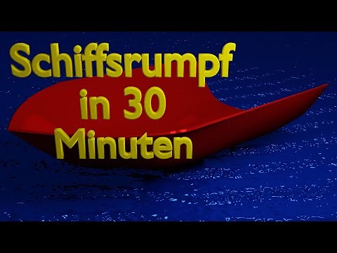 FreeCAD - Konstruktion eines Boots-Rumpfes mit der Curve-Workbench
