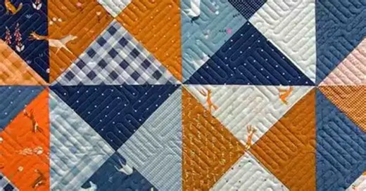 Simple Quarter-Square Triangle Blocks Tutorial