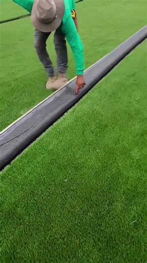 How Real Grass Is Installed in Cricket Stadiums | Stadium Grass Technology Explained | #CricketFact