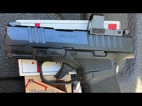 Springfield Hellcat .380: Initial range thoughts!!
