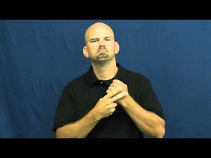 Watch how to sign 'storage' in American Sign Language.