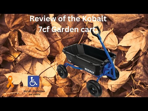"Kobalt 7CF Garden Cart Review: The Ultimate Tool for Effortless Outdoor Projects!"