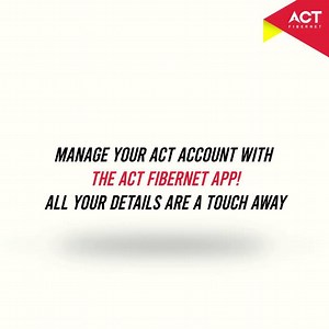 Managing your account has never been easier. The #ACTFibernet App has everything you need to track about your account and much more! #ACTFibernet #ACTExperience #Tips #InternetTips #Hacks #Internet #ISP #Speed #Wifi | ACT Fibernet