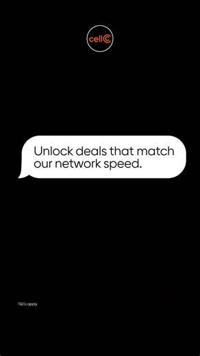 Why choose between coverage or value? Get both. Dial *141# 🧡 #NothingShouldStopYou | Cell C