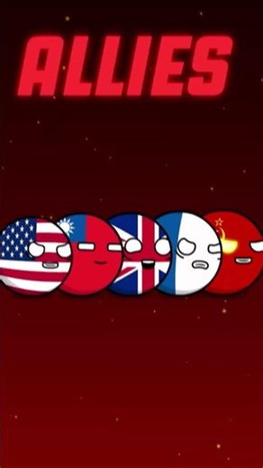The Second World War #countryballs