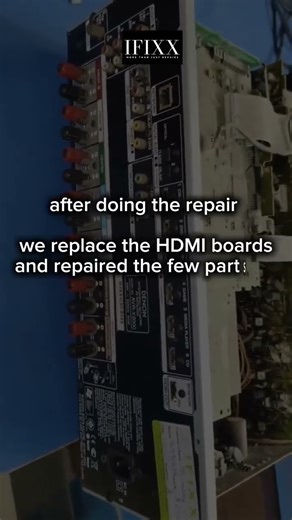 Denon amplifiers often suffer HDMI board failures