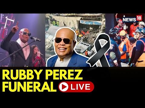 Live: Funeral For Renowned Dominican Singer Rubby Perez | Rubby Perez Killed In Roof Collapse