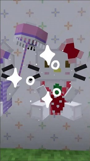 Hello Kitty plushies | Minecraft cute Mod For Minecraft 1.20-1.21 #minecraft #plushie #mcpe