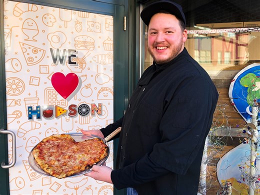 Rail Trail Flatbread Co. honors Valentine’s Day with heart flatbreads, poems