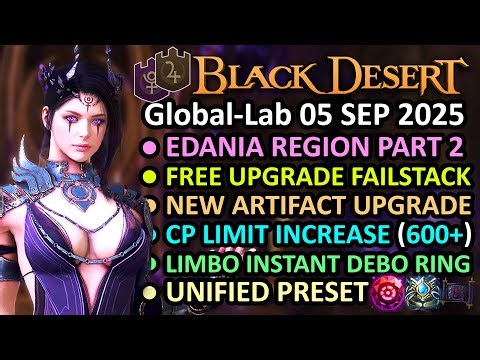 FREE UPGRADE FAILSTACK, CP LIMIT UP, EDANIA PART 2, ALL in One PRESET (BDO Global Lab, 05 SEP 2025)