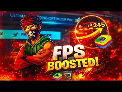 Bluestacks Free Fire Fps Boost | How To Boost Fps In Bluestacks 5 Free Fire | How To Increase Fps