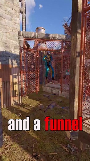 Triple Bunker 2x1 Trio Rust Base Design Build 2023