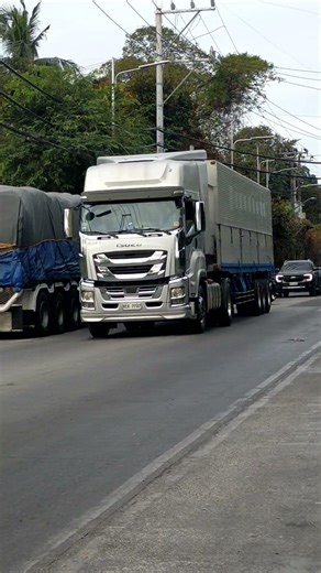 Big Giga ISUZU Long Wingvan‼️#closevan #trailertruck #truckspotting #automobile #fypシ゚viral #shorts