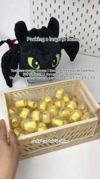 Packing 8 Toothless Mystery Scoops 🐉 Blind Box Surprises #asmr #toothless #mysteryscoop