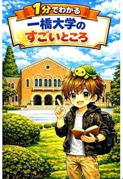 【1分でわかる大学紹介】一橋大学編