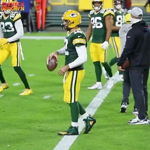 NFL MEMES on Instagram: "Aaron Rodgers is too smooth (@thecheckdown)"