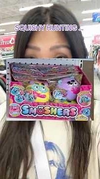 Squishy hunting for smushers at Burlington #smushers #squishy #squishytoy #squishies