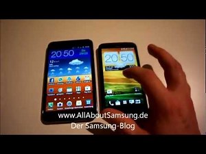 HTC One X vs Samsung Galaxy Note Vergleich