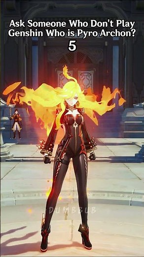 Ask Someone Who Don't Play Genshin Who is the Real Pyro Archon? #genshinimpact