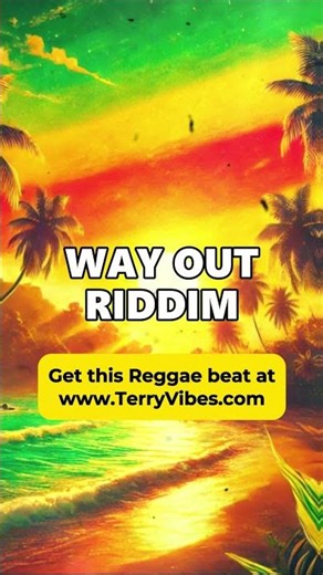 Way Out Riddim - Reggae Trap Beat Instrumental #shorts