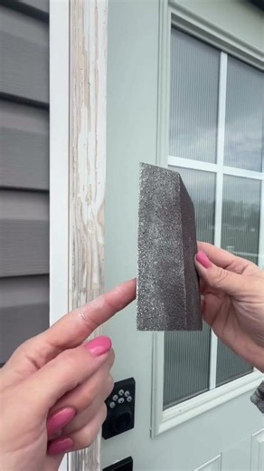 How to repair chipped/damaged door frames and molding ✨ Drop the word “fix” in the