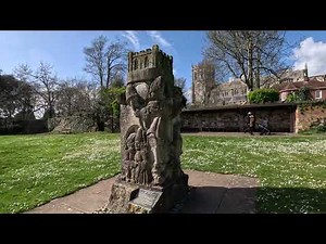 Christchurch Priory and Town walk through in 4K - Best Walking Tours UK