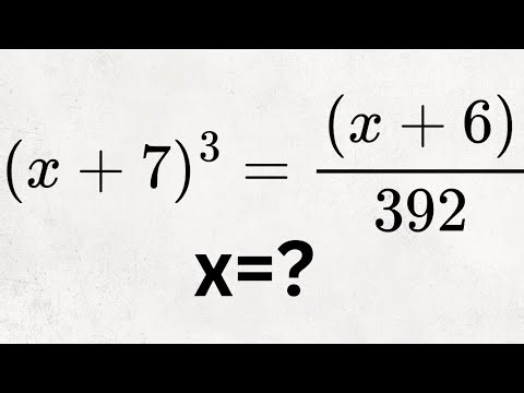 One Sneaky Substitution Turns This Cubic Into Something Beautiful | Math Olympiad