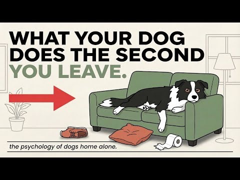 Psychology of Dogs When You're Not Home (What They Actually Do)