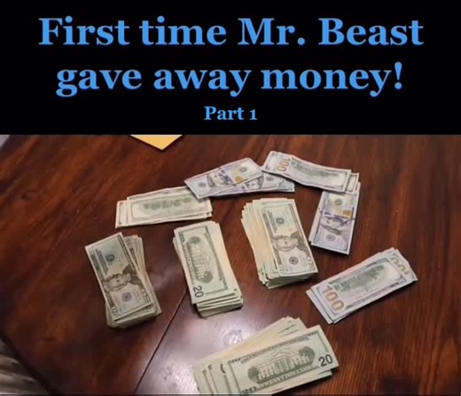 Throwback to Mr. Beast's $10,000 Money Giveaway in 2017!
