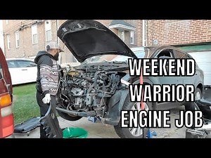 Mazda CX9 Engine Removal