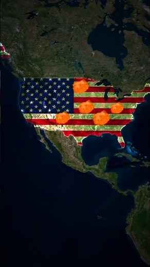 America's Enemies 🔥😡 #shorts #map