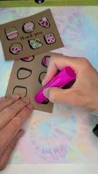 Easy Tempera Sticks Card