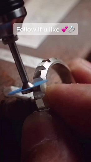 let’s have sth different today ⚙️ #ring #gear #handmadecraft #couplegiftideas #jewelry #4u